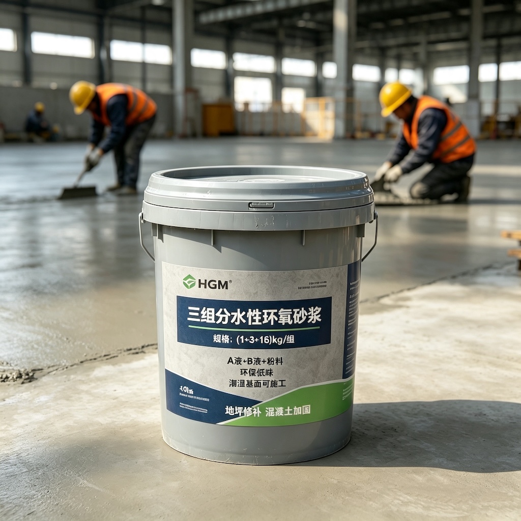 新绛三组份水性环氧砂浆